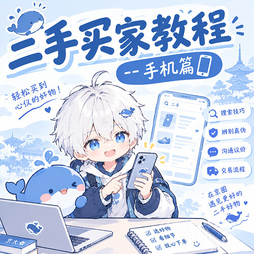 二手买家教程 · 手机篇